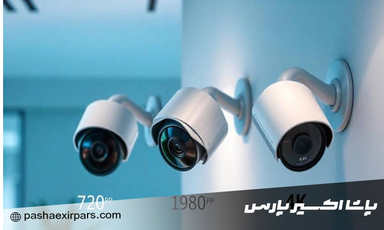 انواع رزولوشن دوربین مدار بسته